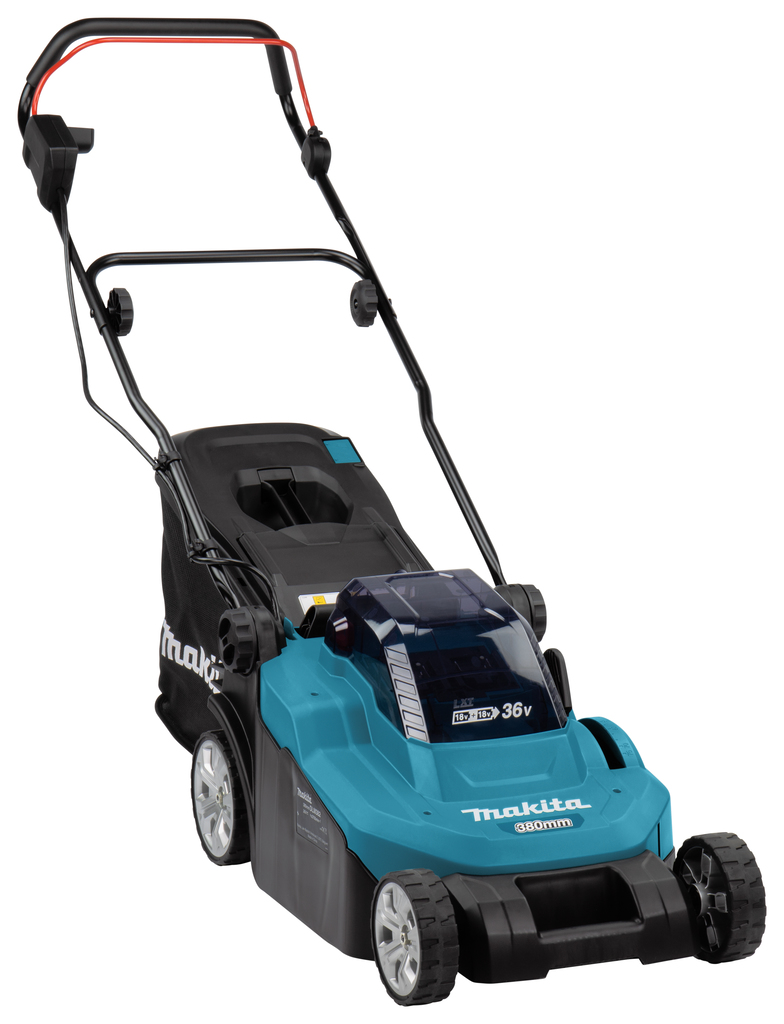 Makita DLM382Z accu grasmaaier 36V met 38 cm maaibreedte