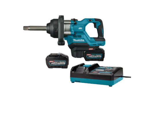 Makita TW010GT201- XGT 40 V Max Slagmoersleutel 1" inclusief 5,0 Ah accu (2st) en snellader, zonder koffer
